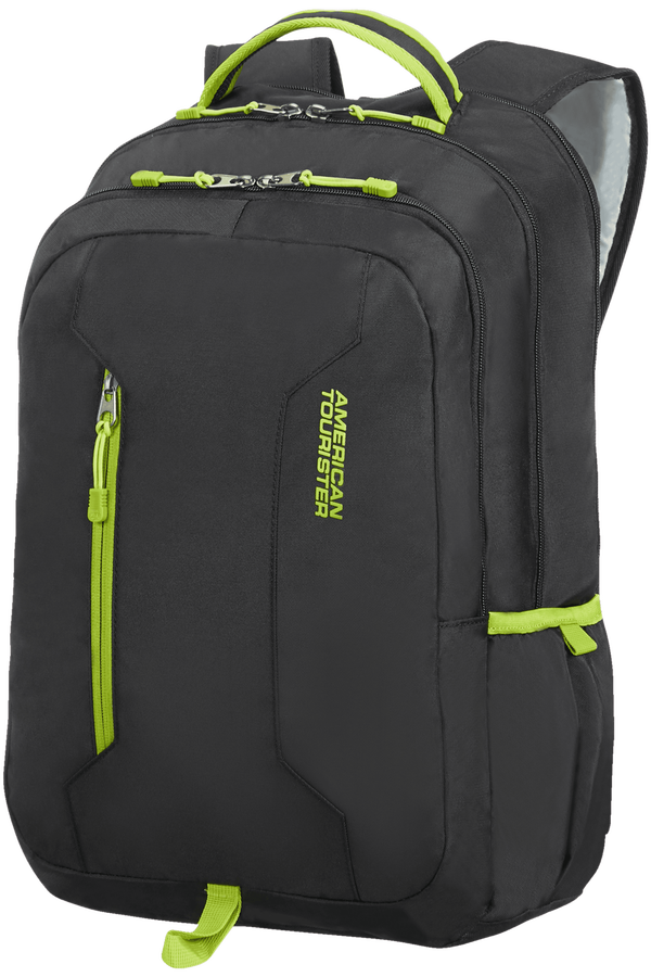 American Tourister Urban Groove Laptop Rucksack 2 39.6cm/15.6inch Black/Lime Green