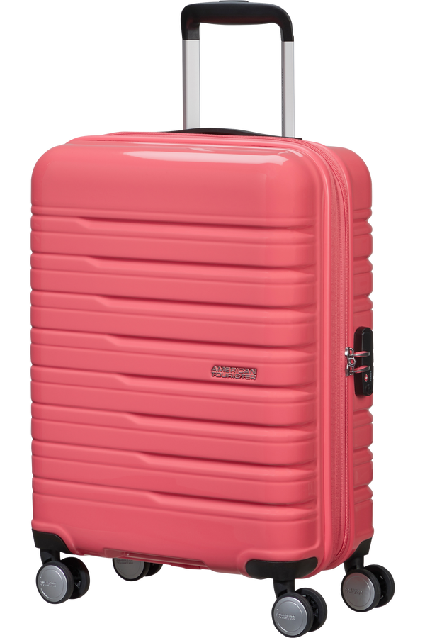 American Tourister Flashline Pop Spinner Exp TSA 55cm  Coral Pink
