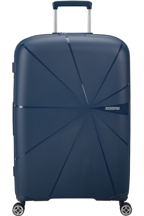 American Tourister Starvibe Spinner Expandable 77cm Navy