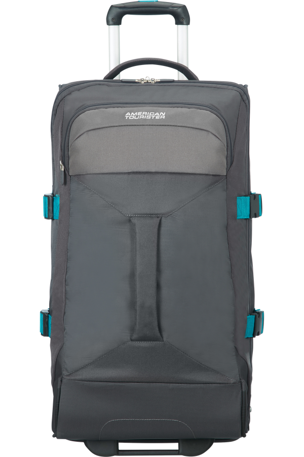 American Tourister Road Quest Reisetasche mit Rollen M  Grey/Turquoise
