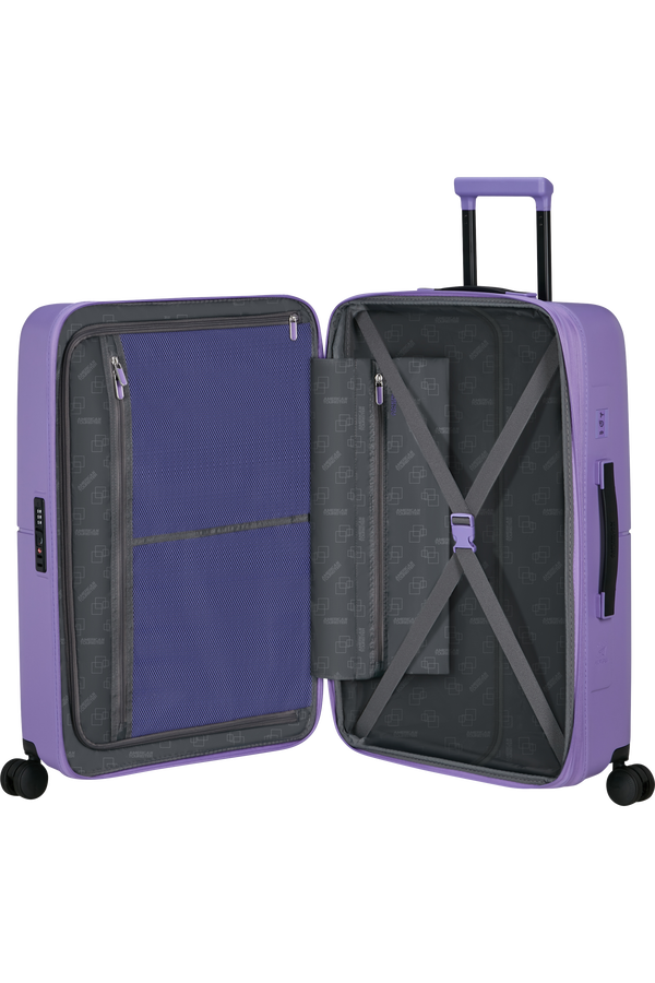 American Tourister DashPop Spinner Expandable TSA 67cm Violet Purple