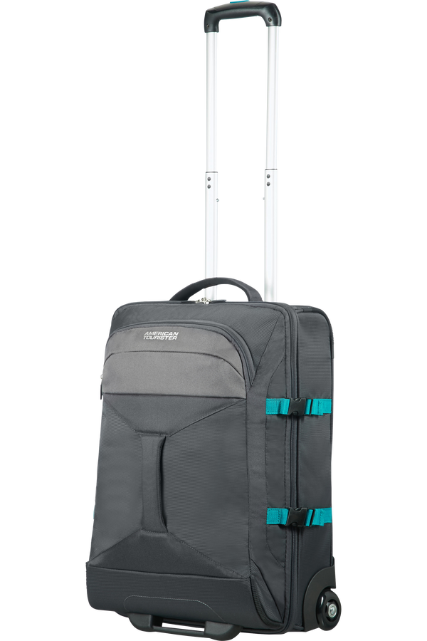 American Tourister Road Quest Reisetasche mit Rollen 55X40X20cm  Grey/Turquoise