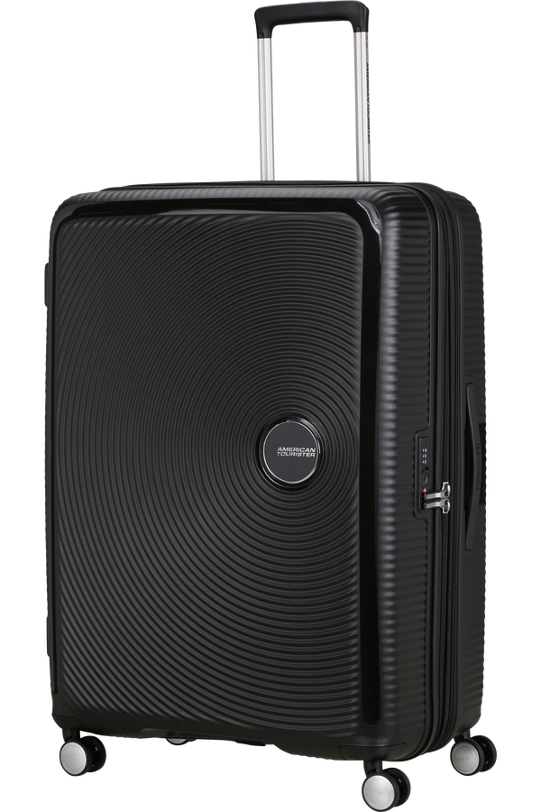 American Tourister SoundBox Spinner TSA Expandable 80cm  Bass Black American Tourister SoundBox Spinner TSA Expandable 80cm  Bass Black