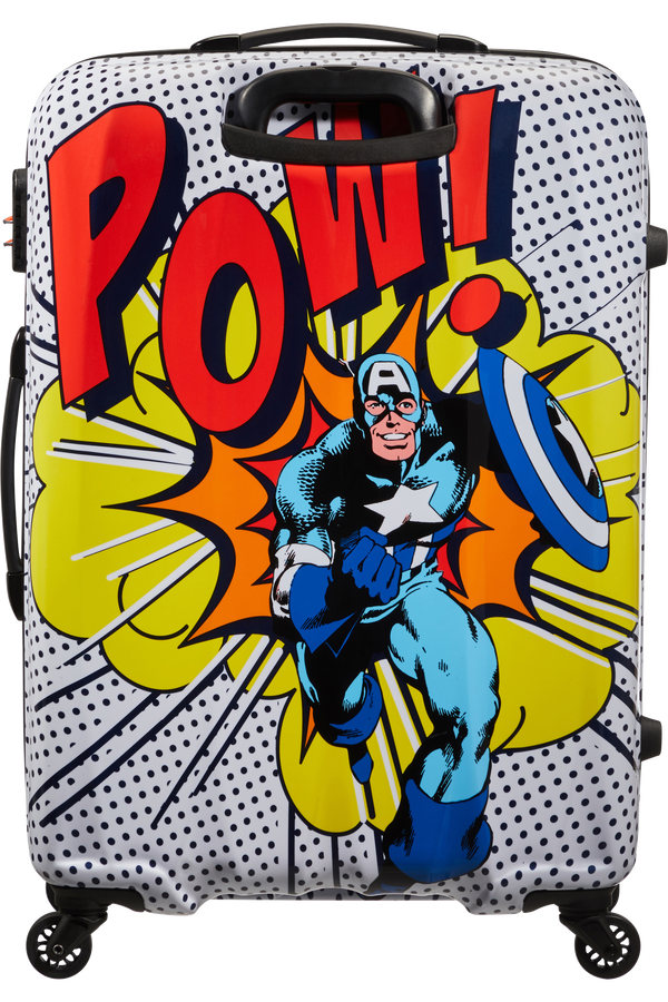 American Tourister Marvel Legends Spinner Alfatwist 75cm  Captain America Pop Art American Tourister Marvel Legends Spinner Alfatwist 75cm  Captain America Pop Art