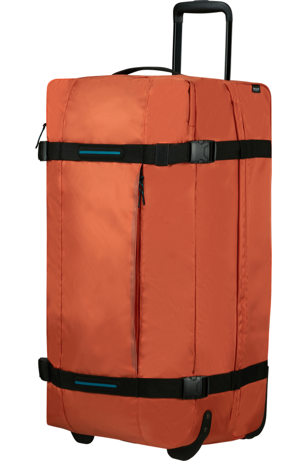 American Tourister Urban Track Duffle with Wheels L  Radiant Orange