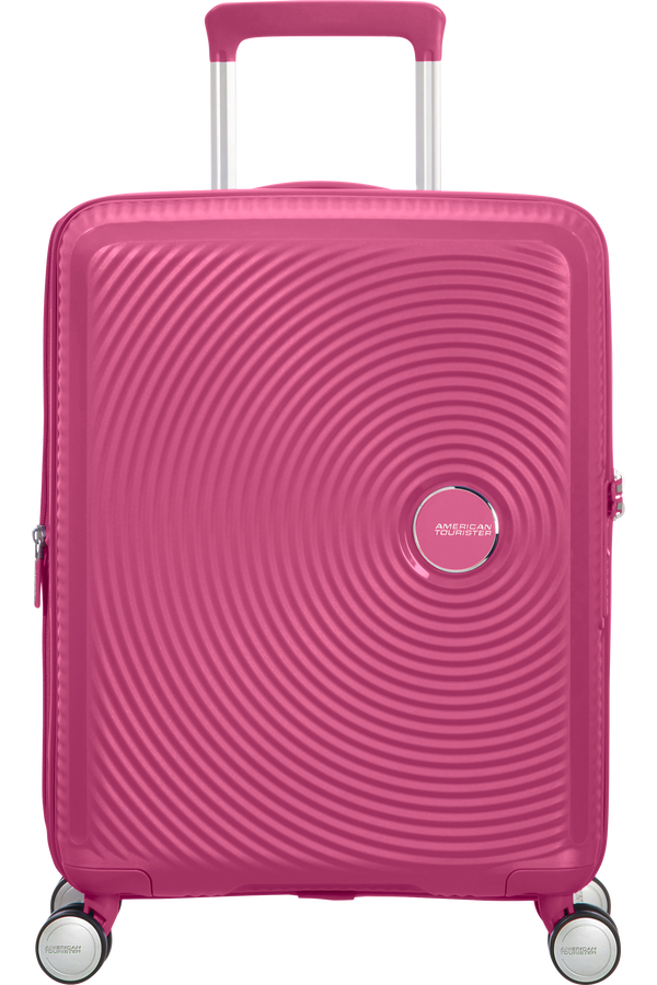 American Tourister Soundbox Spinner TSA Expandable 55cm Magenta