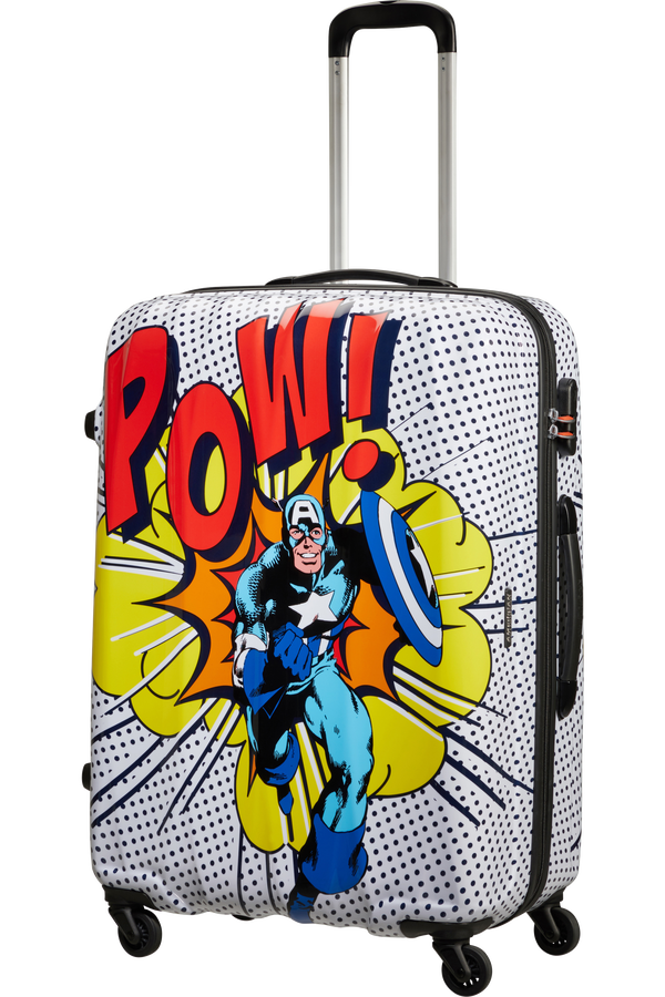 American Tourister Marvel Legends Spinner Alfatwist 75cm  Captain America Pop Art American Tourister Marvel Legends Spinner Alfatwist 75cm  Captain America Pop Art