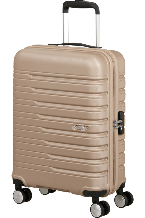 American Tourister Flashline Spinner 55/20 TSA  Ivory gold