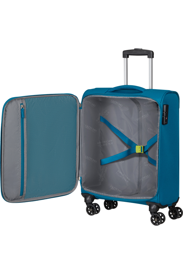 American Tourister Hyperspeed Spinner TSA 55cm  Deep Teal