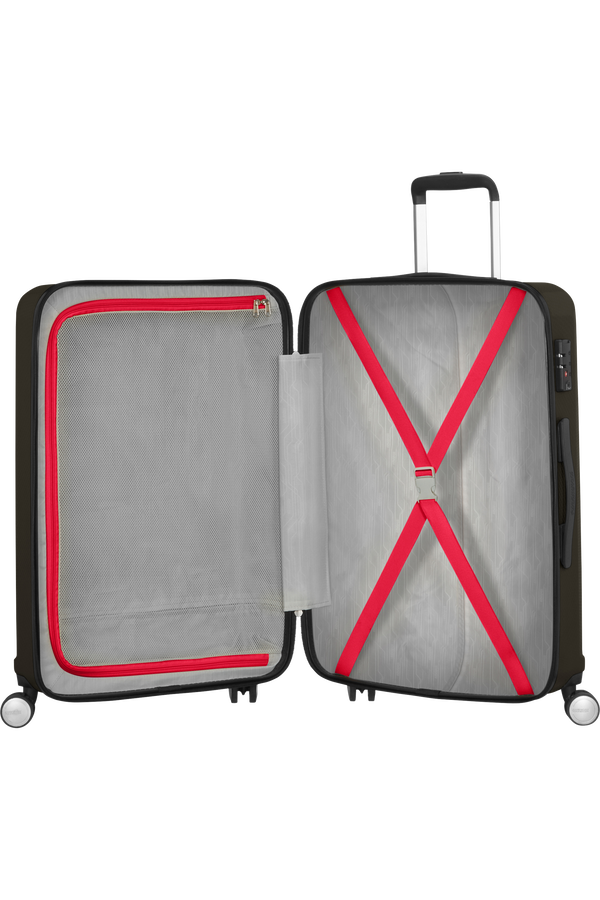 American Tourister Beachrider Spinner TSA 68cm  Schwarz