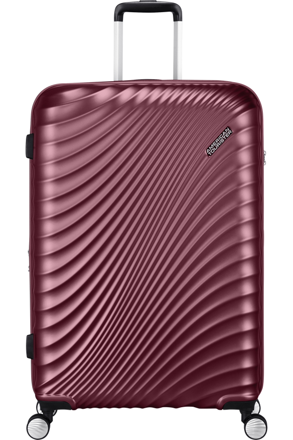 American Tourister Jetglam Spinner TSA Expandable 77cm  Metallic Grape Purple