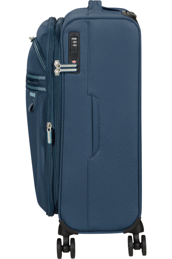 American Tourister Aerospin Spinner Expandable S  Indigo American Tourister Aerospin Spinner Expandable S  Indigo