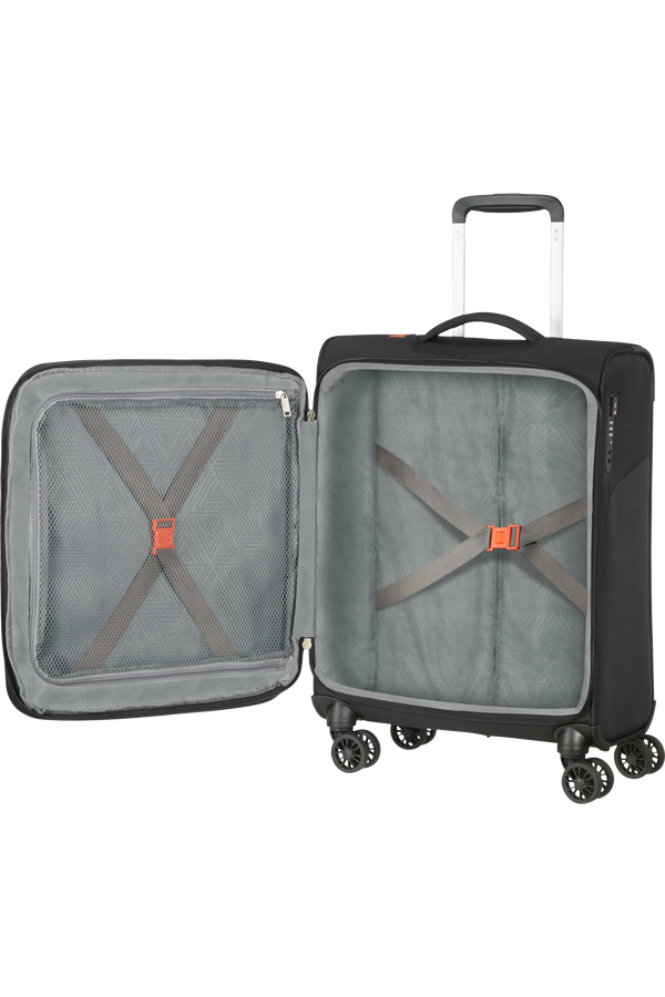 American tourister hard trolly cabin size store