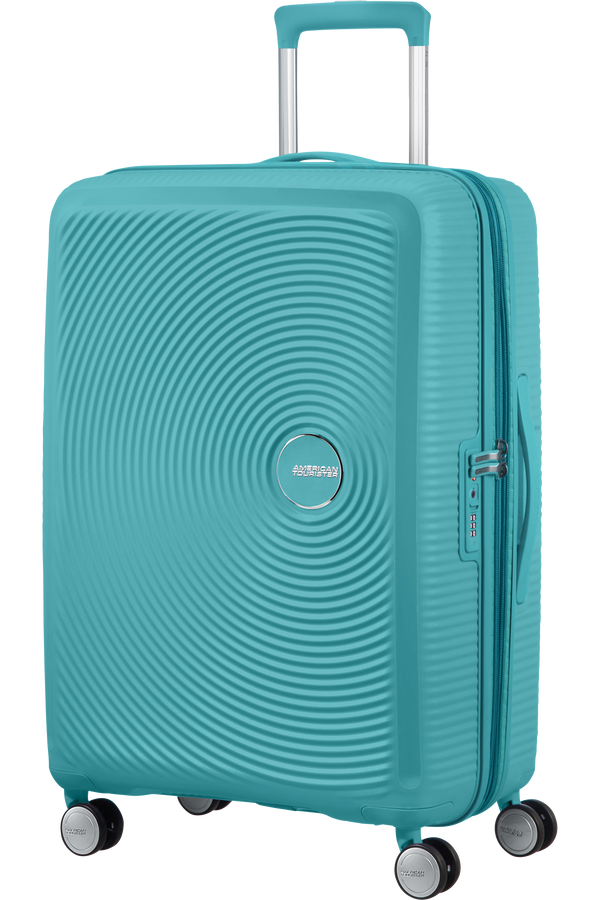 American Tourister Soundbox Spinner Expandable 67cm  Turquoise Tonic