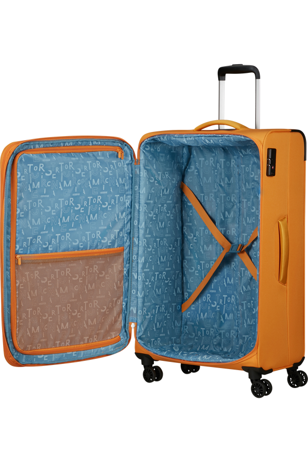 American Tourister Pulsonic Spinner Expandable 81cm  Sunset Yellow American Tourister Pulsonic Spinner Expandable 81cm  Sunset Yellow