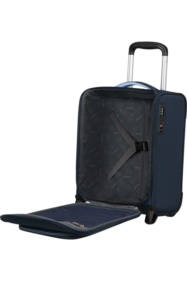 American Tourister Cloudrider Upright Underseater Tsa  Sky Navy