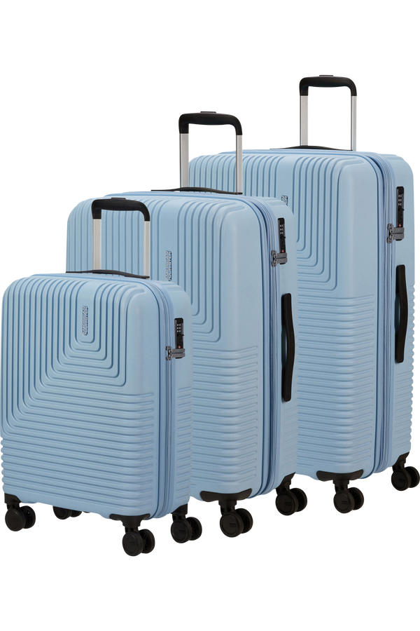 American Tourister Niteline 3 PC SET A  Ice Blau