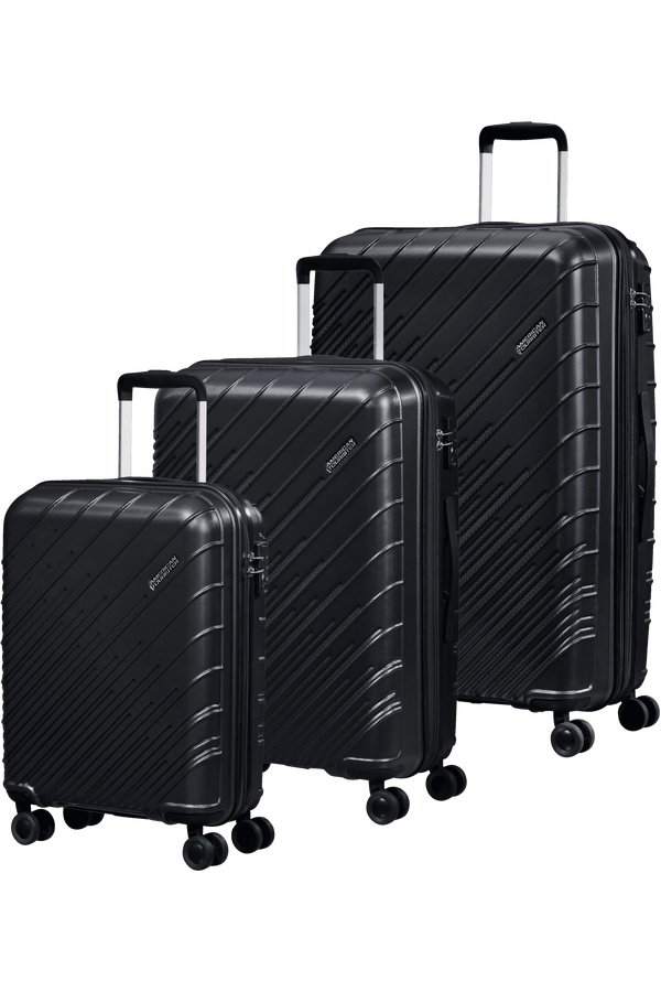 American Tourister Speedstar 3 PC SET A  Schwarz