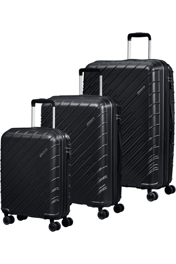 American Tourister Speedstar 3 PC SET A Schwarz