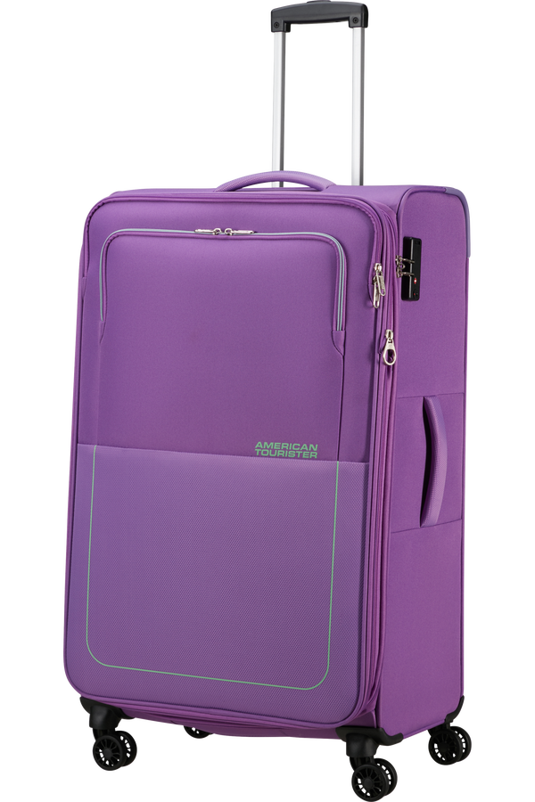 American Tourister Air Wave Spinner EXP TSA L  Purple/Aqua
