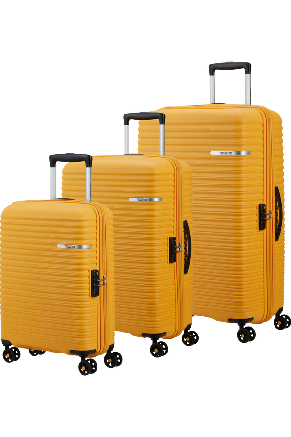 American Tourister Liftoff 3 PC SET A  Banana Cream