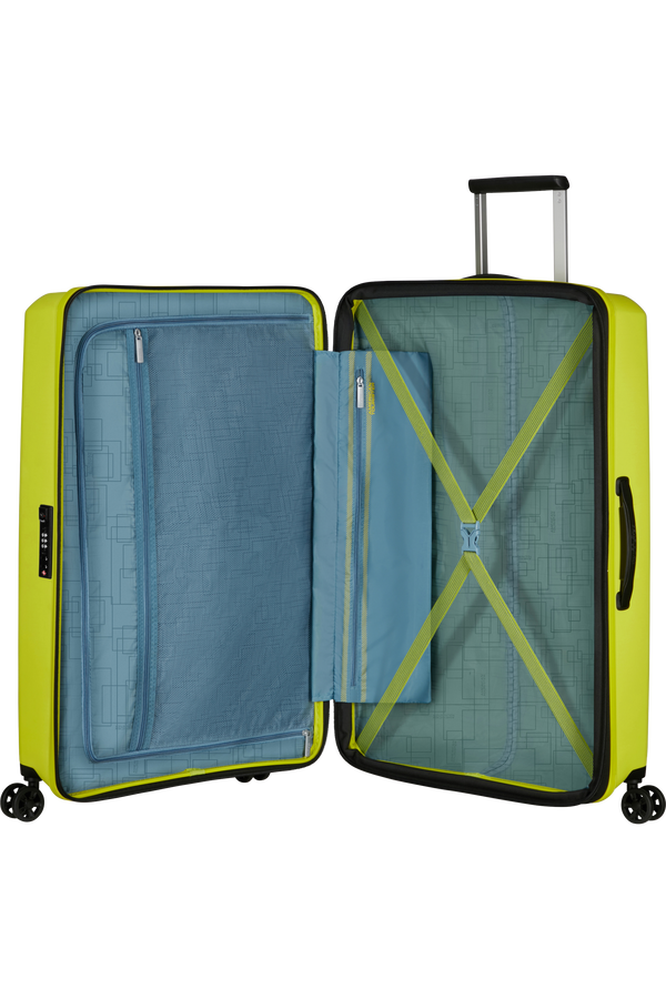 American Tourister Aerostep Spinner 77/28 Exp Tsa 77cm  Light Lime