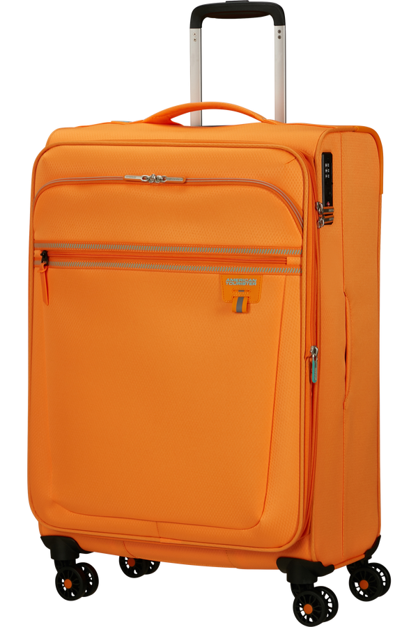 American Tourister Aerospin Spinner Expandable M  Radiant Orange American Tourister Aerospin Spinner Expandable M  Radiant Orange