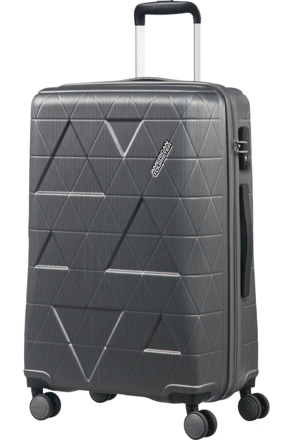 American Tourister Triangolo Spinner TSA 67cm  Asphalt Grey