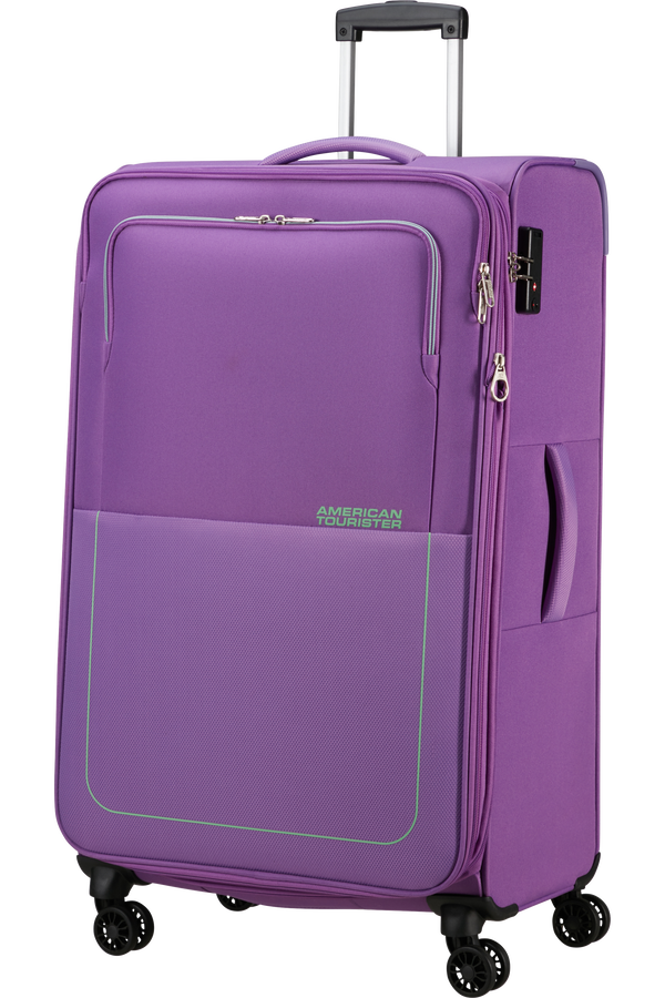 American Tourister Air Wave Spinner EXP TSA L  Purple/Aqua