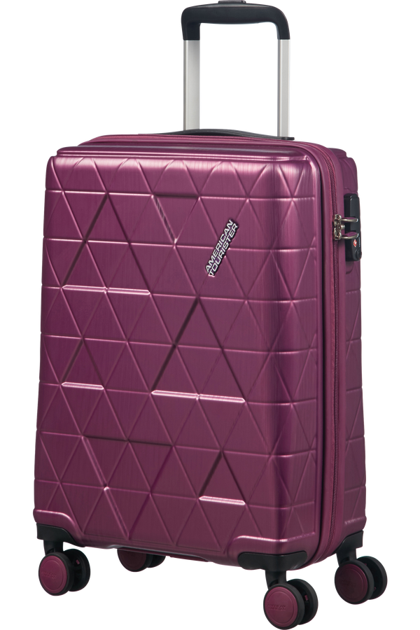 American Tourister Triangolo Spinner TSA 55cm  Metallic Violet