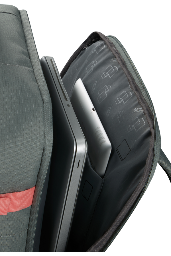 American Tourister Take2cabin Casual Backpack MS  Sage/Coral American Tourister Take2cabin Casual Backpack MS  Sage/Coral