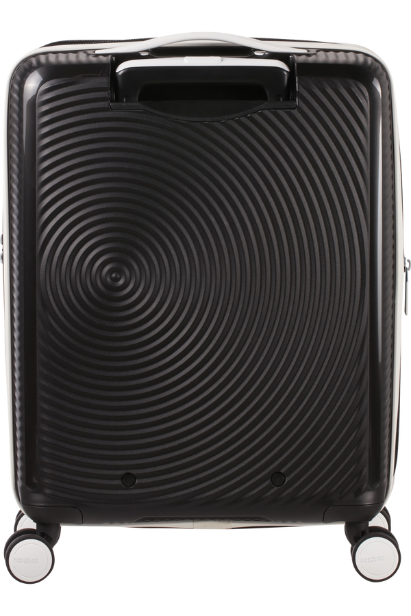 American Tourister Soundbox Spinner TSA Expandable 55cm  Black/White
