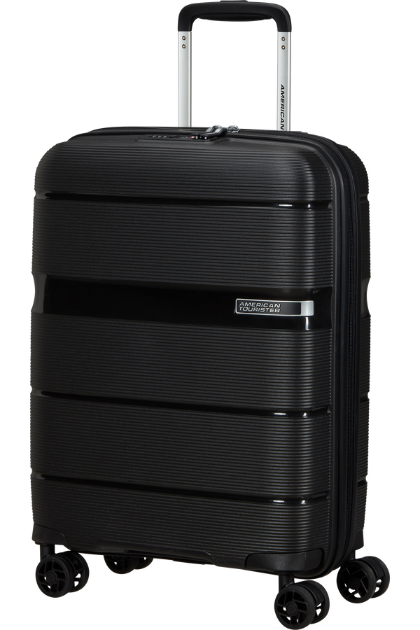 American Tourister Linex Spinner 55cm  Vivid Black American Tourister Linex Spinner 55cm  Vivid Black