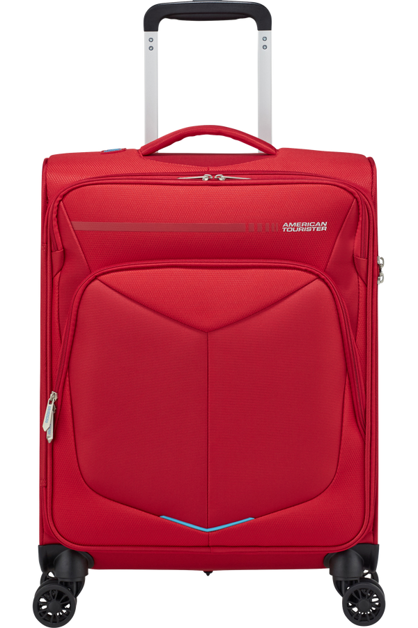 American Tourister Summerfunk Spinner Strict TSA 55cm  Rot