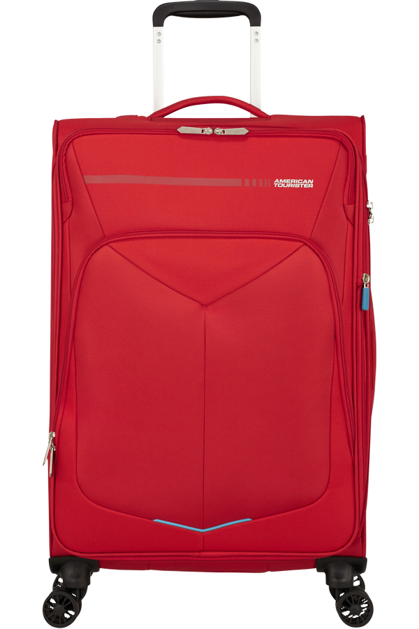 American Tourister Summerfunk Spinner Exp TSA 67cm  Rot