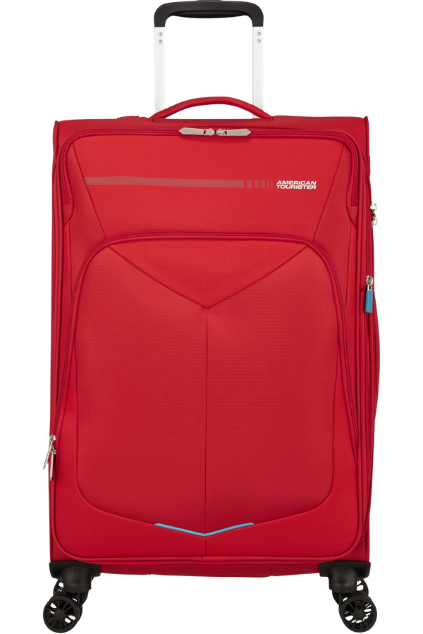 American Tourister Summerfunk Spinner Exp TSA 67cm  Rot