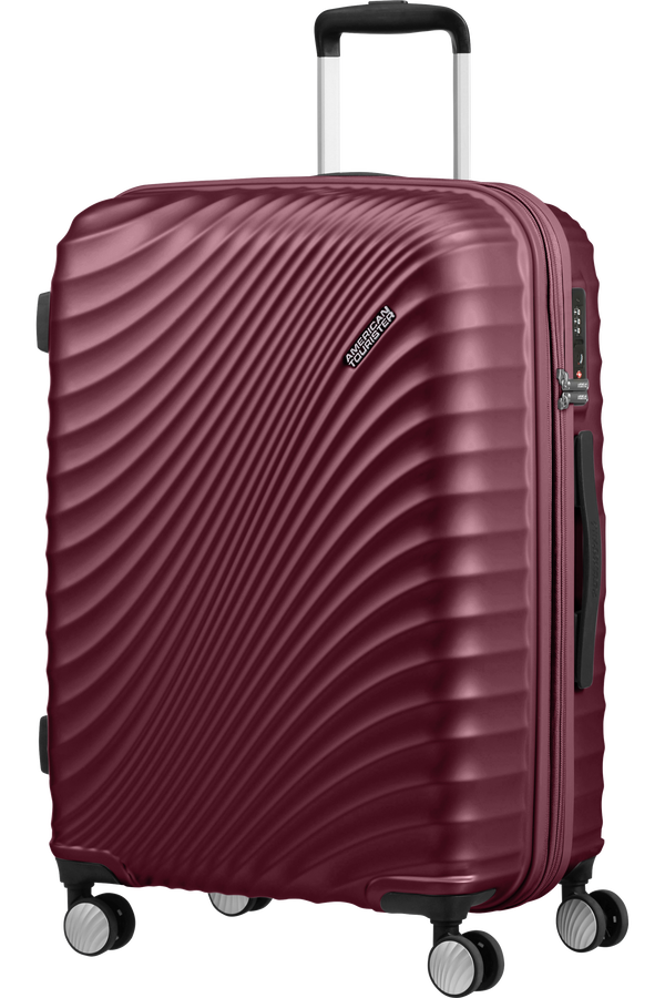 American Tourister Jetglam Spinner TSA Expandable 67cm  Metallic Grape Purple