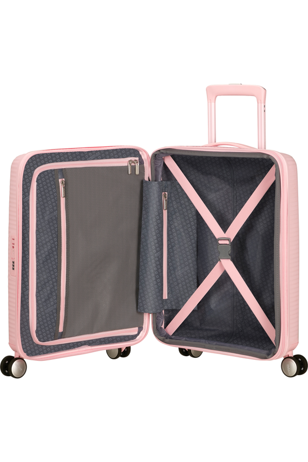 American Tourister SoundBox Spinner TSA Expandable 55cm  Pastel Pink