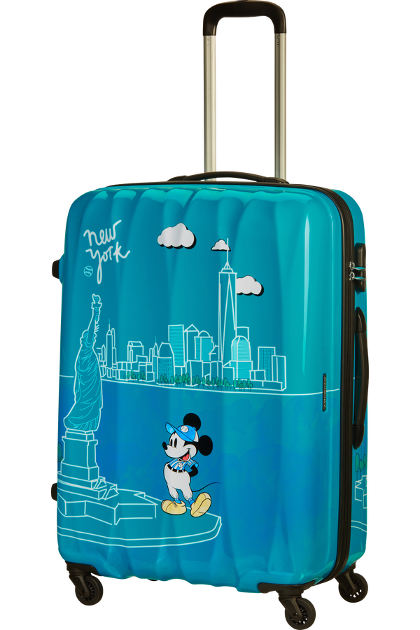 American Tourister Disney Legends Spinner Alfatwist 75cm  Take Me Away Mickey Nyc