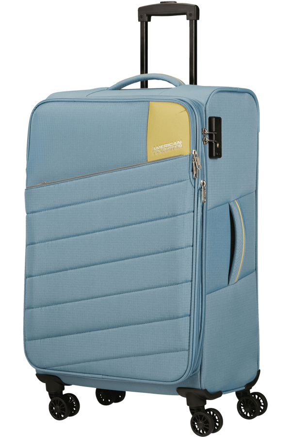 American Tourister Powertrip Spinner M TSA EXP M  Grau