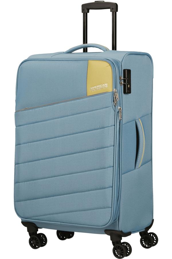 American Tourister Powertrip Spinner M TSA EXP M Grau