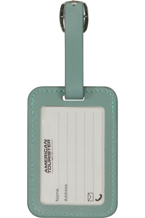 American Tourister American Tourist. Ta Luggage Tag X2  Iceberg Green