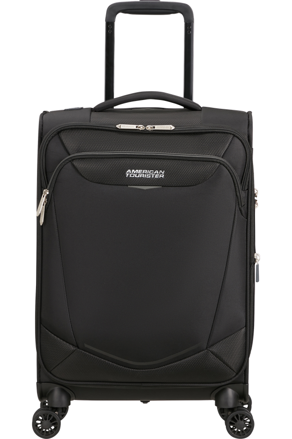American Tourister SummerRide Spinner Expandable TSA 55cm L35 Schwarz
