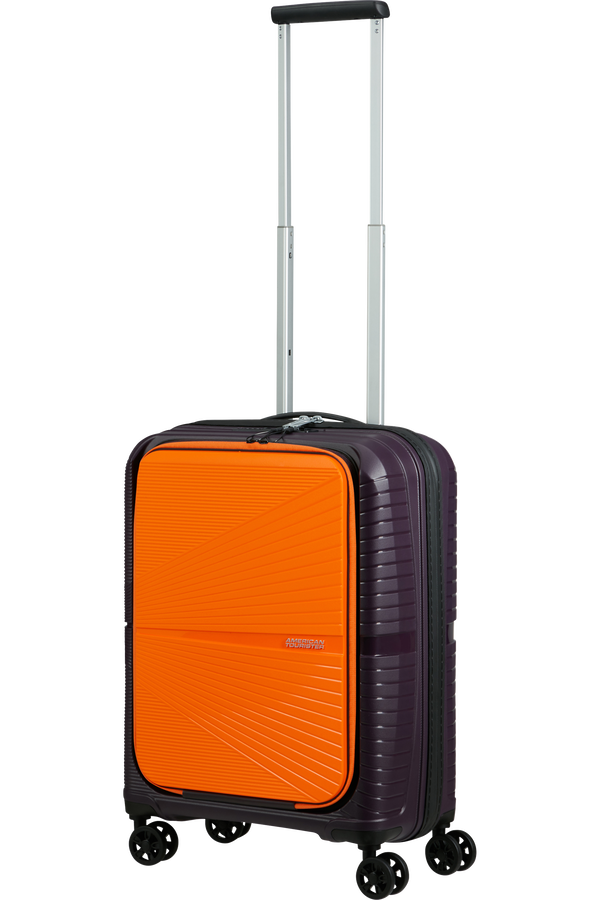 American Tourister Airconic Spinner 55/20 Frontl. 15.6'  Dark Plum/Orange