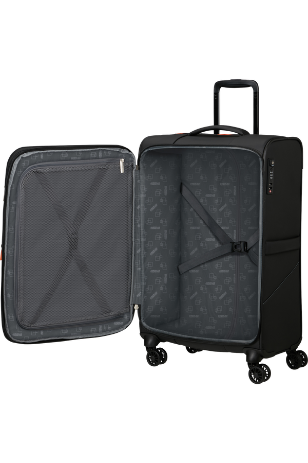 American Tourister SummerRide Spinner M EXP TSA SP 69cm  Schwarz