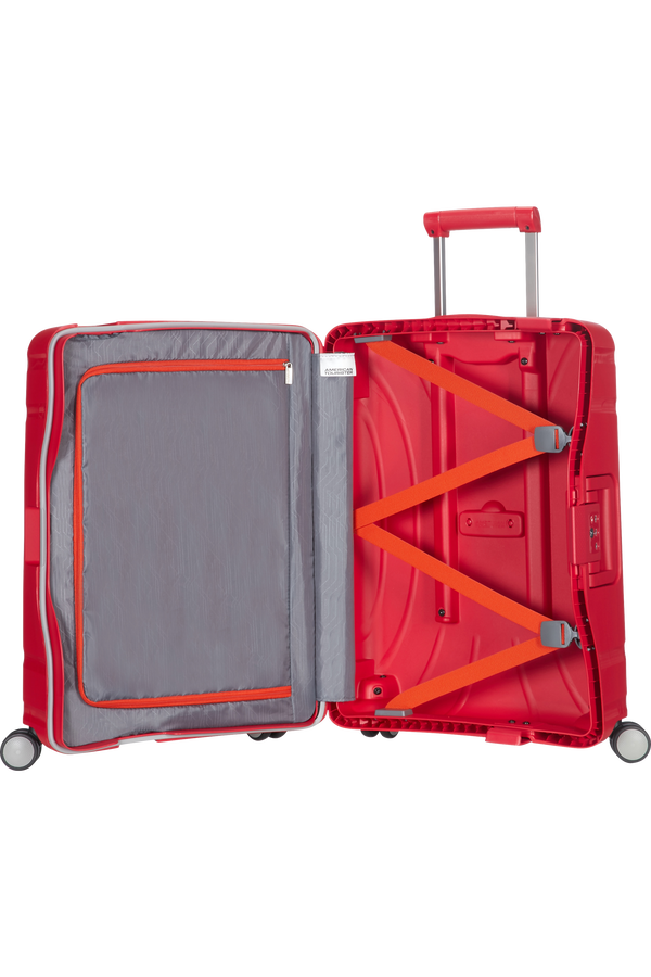 American Tourister Lock'n'Roll Spinner 55cm 40x55x20cm Energetic Red