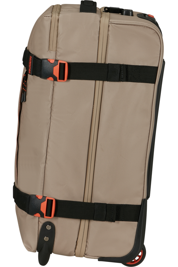 American Tourister Urban Track Duffle with Wheels Coated S  Beige/Orange