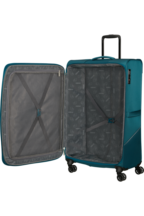 American Tourister SummerRide Spinner L EXP TSA 80cm  Totally Teal