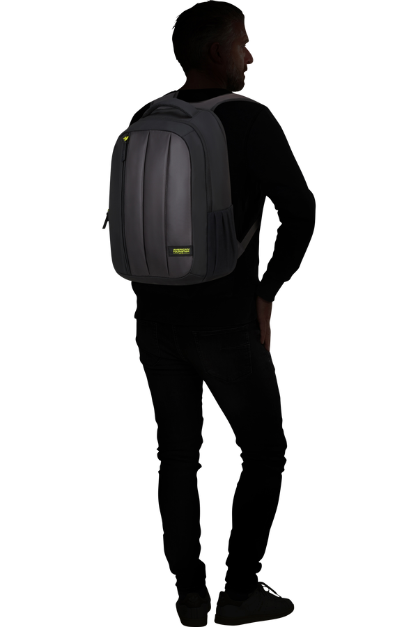 American Tourister Streethero Laptop Backpack Limited 15.6'  Black/Lime