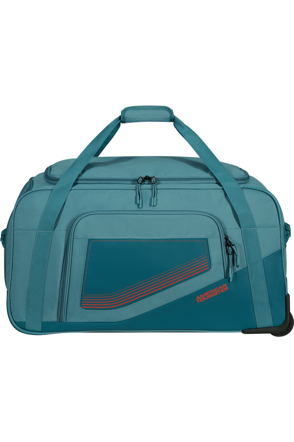 American Tourister City Racer Duffle with Wheels M  Petrol